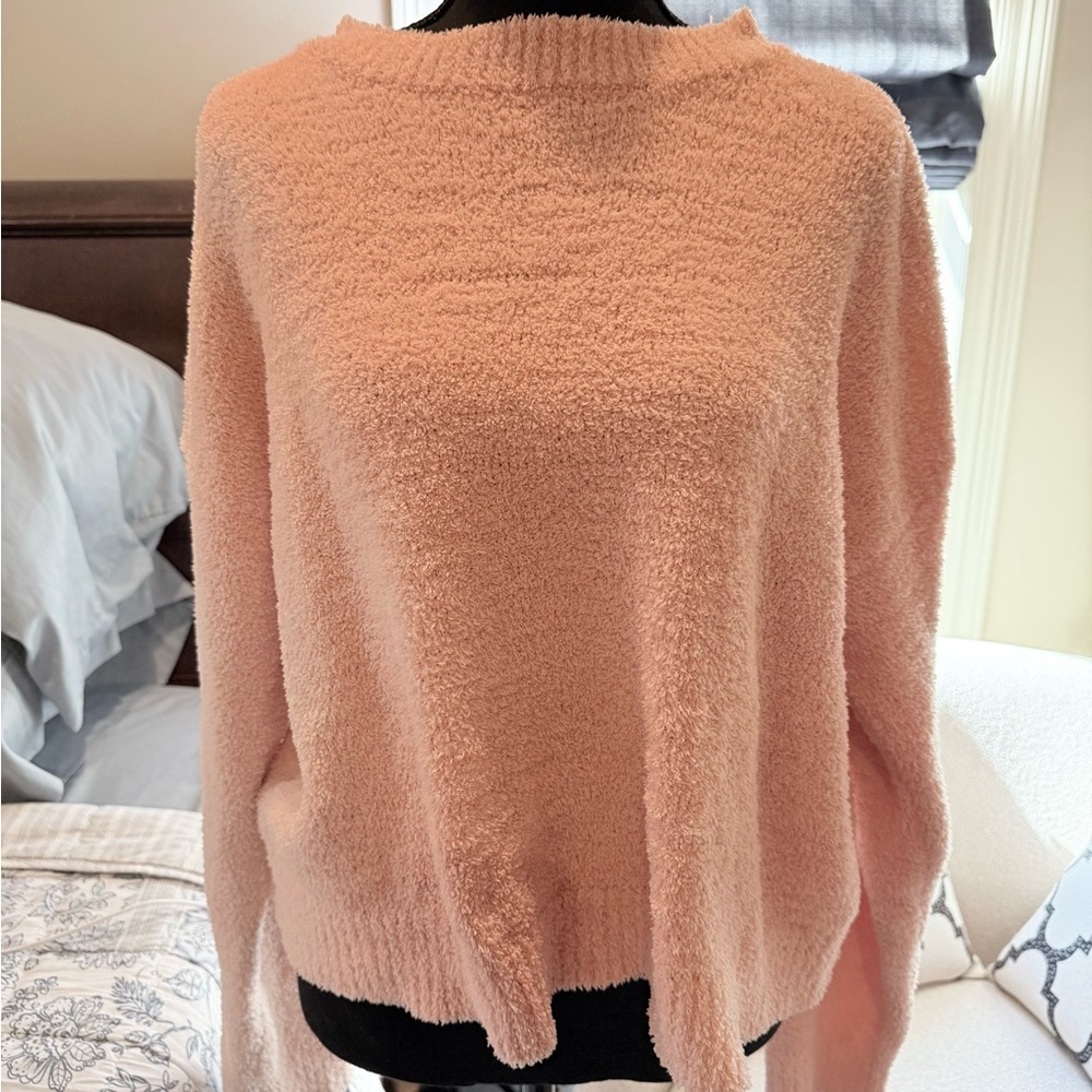 Double Zero Soft Blush Crew Neck Sweater